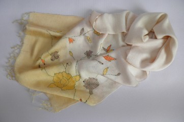 Шарф широкий палантин