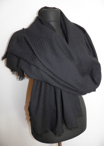 Шарф широкий палантин