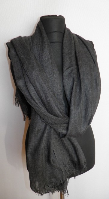 Шарф широкий палантин