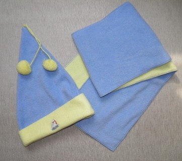 Комплект детский шапка и шарф